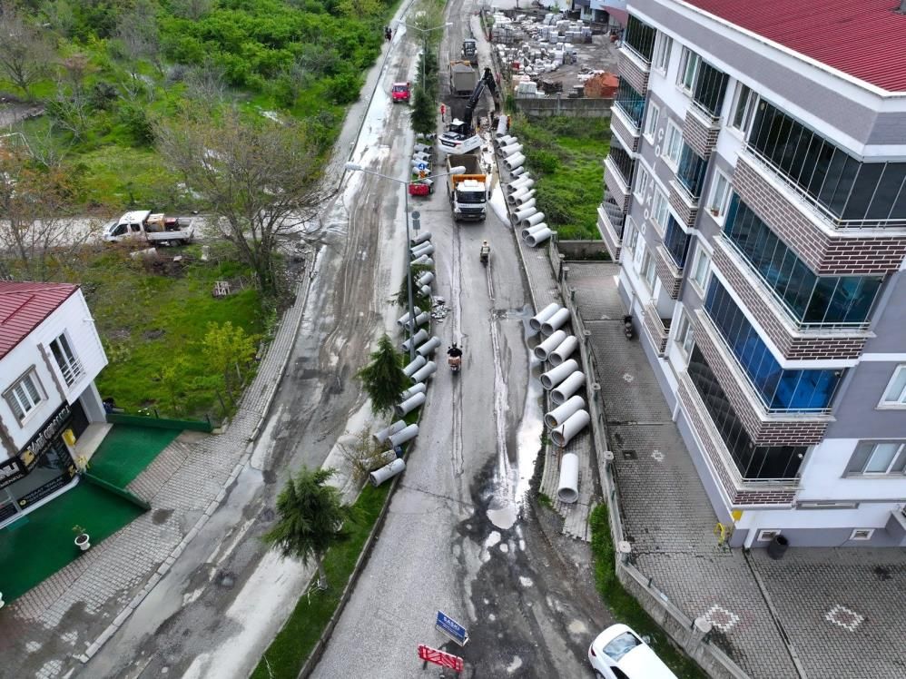 Samsun Çarşamba’da altyapı devrimi: SASKİ’den 4 bin metrelik yağmur ve atık su hattı 1
