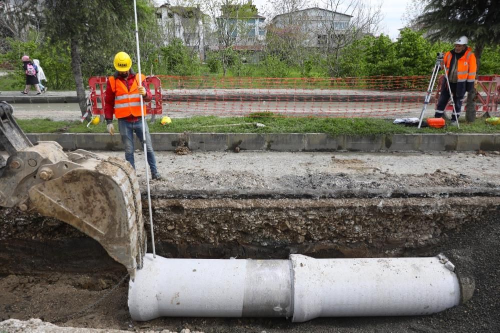 Samsun Çarşamba’da altyapı devrimi: SASKİ’den 4 bin metrelik yağmur ve atık su hattı 5