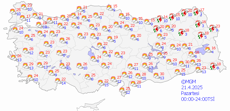 Meteoroloji'den 5 günlük alarm! Sağanak yağış geliyor... Özellikle çarşamba gününe dikkat! 5