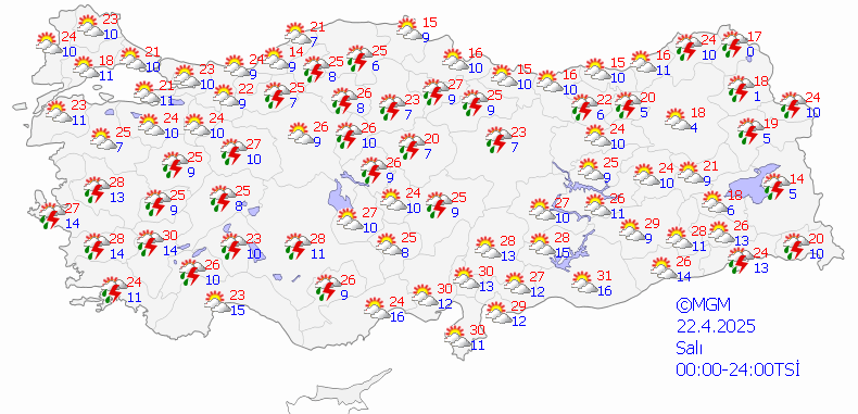 Meteoroloji'den 5 günlük alarm! Sağanak yağış geliyor... Özellikle çarşamba gününe dikkat! 6