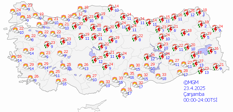 Meteoroloji'den 5 günlük alarm! Sağanak yağış geliyor... Özellikle çarşamba gününe dikkat! 7