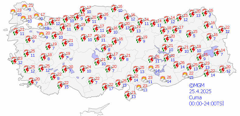 Meteoroloji'den 5 günlük alarm! Sağanak yağış geliyor... Özellikle çarşamba gününe dikkat! 9