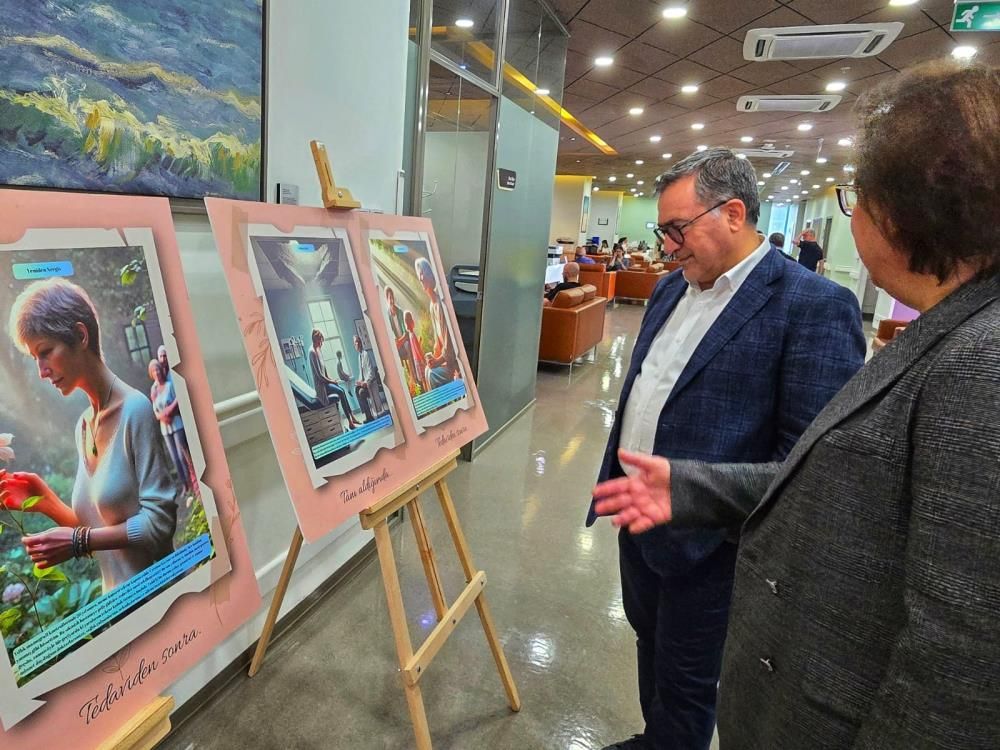 Duyguların yolculuğu sergisi: Kanser hastalarının umuda uzanan hikayesi 1