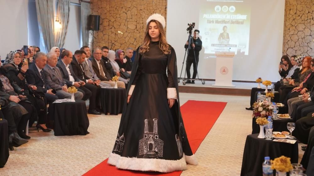 Palandöken’in eteğinde Türk motifleri defilesi görsel şölen sundu 1