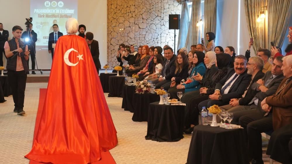 Palandöken’in eteğinde Türk motifleri defilesi görsel şölen sundu 3