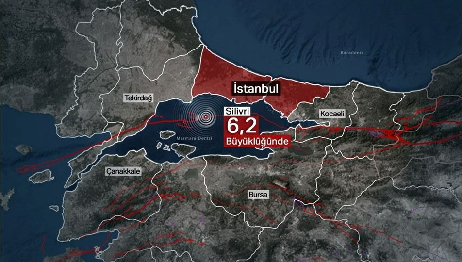 O ilçede 8,1 şoku! İstanbul meydana gelen 6,2 şiddetindeki depremi hangi ilçe kaç büyüklüğünde hissetti? 1