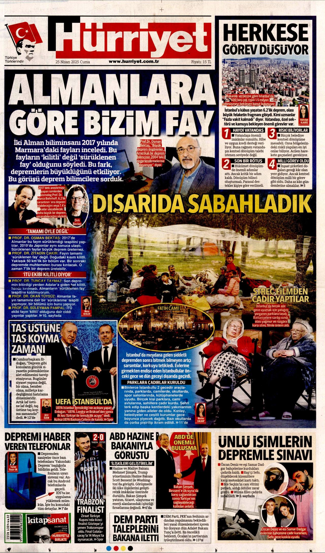 Almanlar Marmara'daki fayları inceledi! Daha büyük deprem meydana gelir mi? Uzmanlardan 'kilitli fay' uyarısı... 1