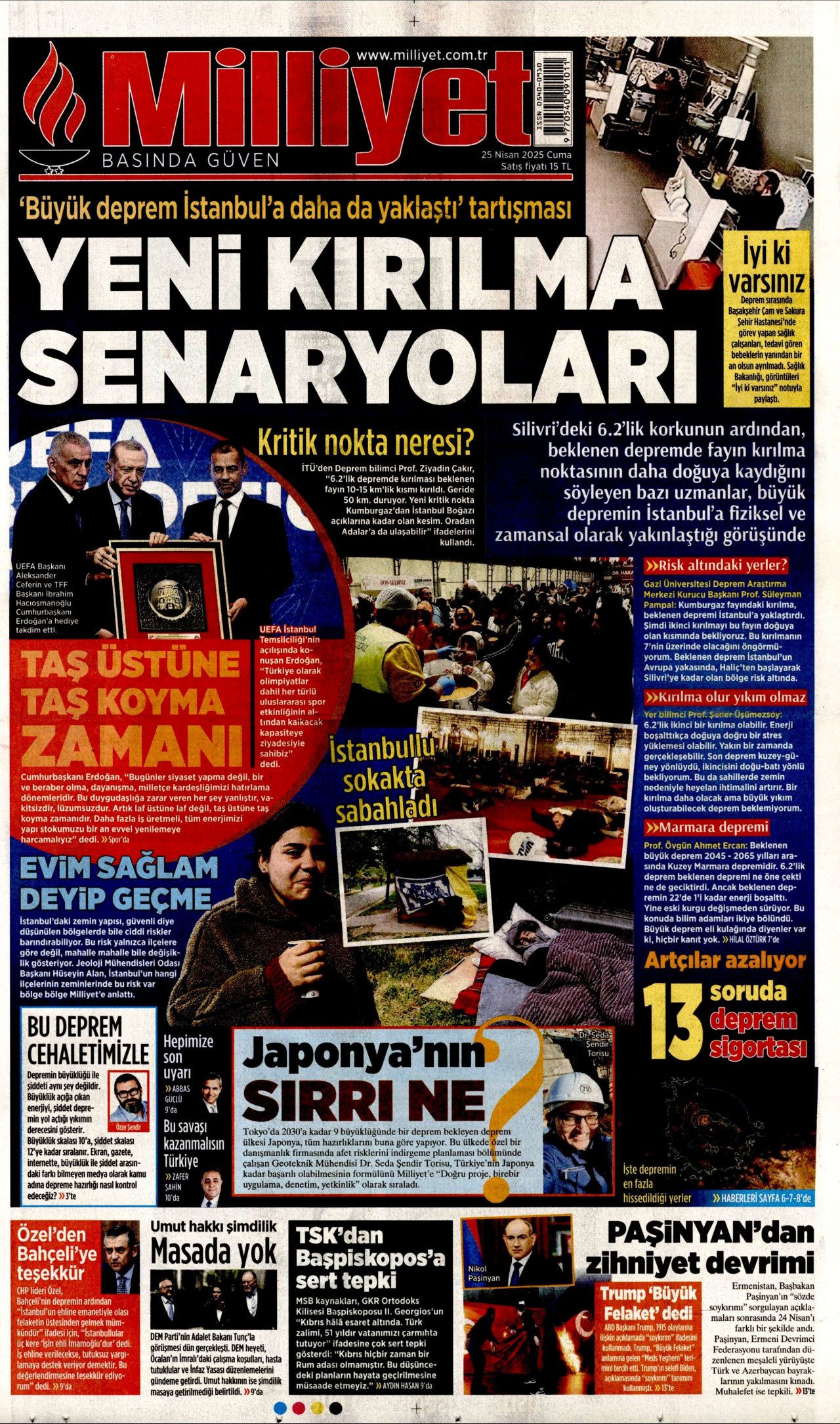 Almanlar Marmara'daki fayları inceledi! Daha büyük deprem meydana gelir mi? Uzmanlardan 'kilitli fay' uyarısı... 14
