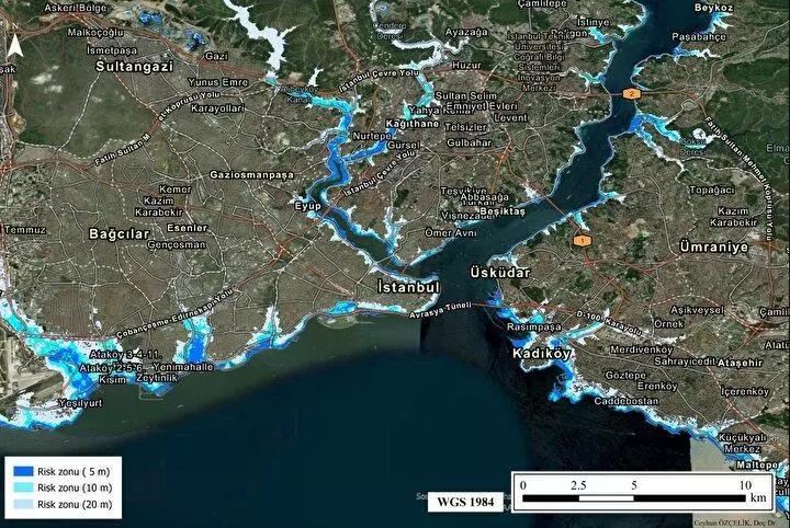 İstanbul'un tsunami risk haritası hazırlandı: Bu ilçeler sular altında kalacak 1