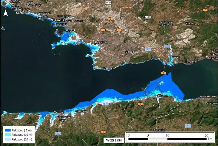 İstanbul'un tsunami risk haritası hazırlandı: Bu ilçeler sular altında kalacak 2