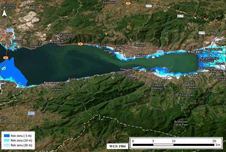 İstanbul'un tsunami risk haritası hazırlandı: Bu ilçeler sular altında kalacak 3
