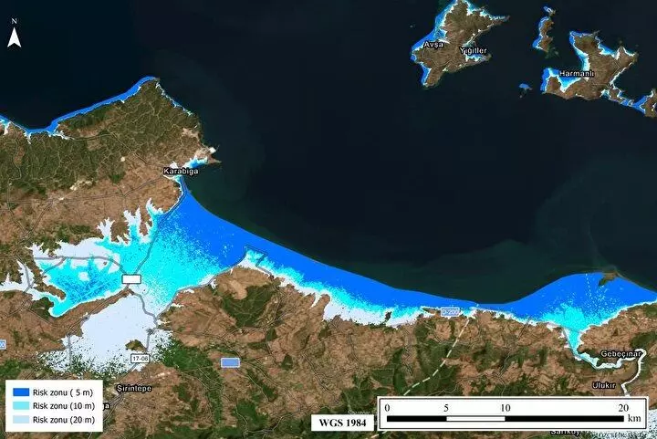 İstanbul'un tsunami risk haritası hazırlandı: Bu ilçeler sular altında kalacak 5