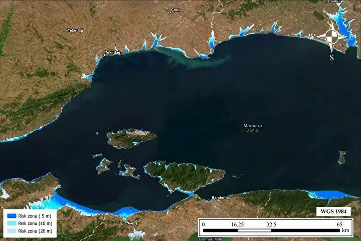 İstanbul'un tsunami risk haritası hazırlandı: Bu ilçeler sular altında kalacak 6