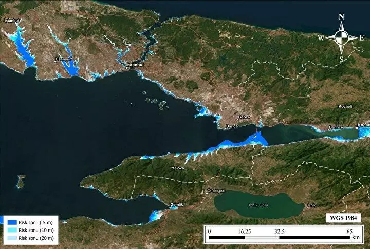 İstanbul'un tsunami risk haritası hazırlandı: Bu ilçeler sular altında kalacak 7