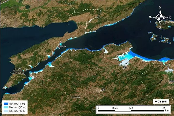 İstanbul'un tsunami risk haritası hazırlandı: Bu ilçeler sular altında kalacak 8