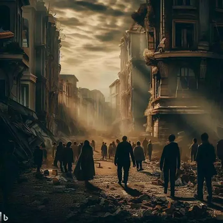 Yapay zekadan büyük İstanbul depremi: İşte dehşete düşüren görüntüler! 12