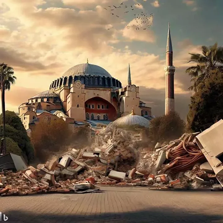 Yapay zekadan büyük İstanbul depremi: İşte dehşete düşüren görüntüler! 16
