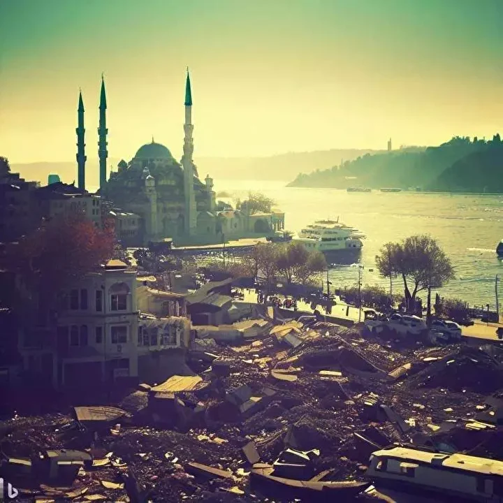Yapay zekadan büyük İstanbul depremi: İşte dehşete düşüren görüntüler! 17