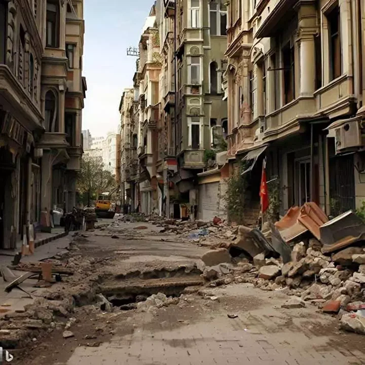 Yapay zekadan büyük İstanbul depremi: İşte dehşete düşüren görüntüler! 20