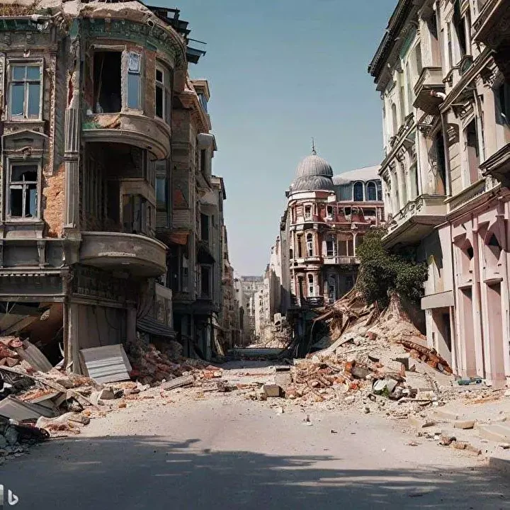 Yapay zekadan büyük İstanbul depremi: İşte dehşete düşüren görüntüler! 27