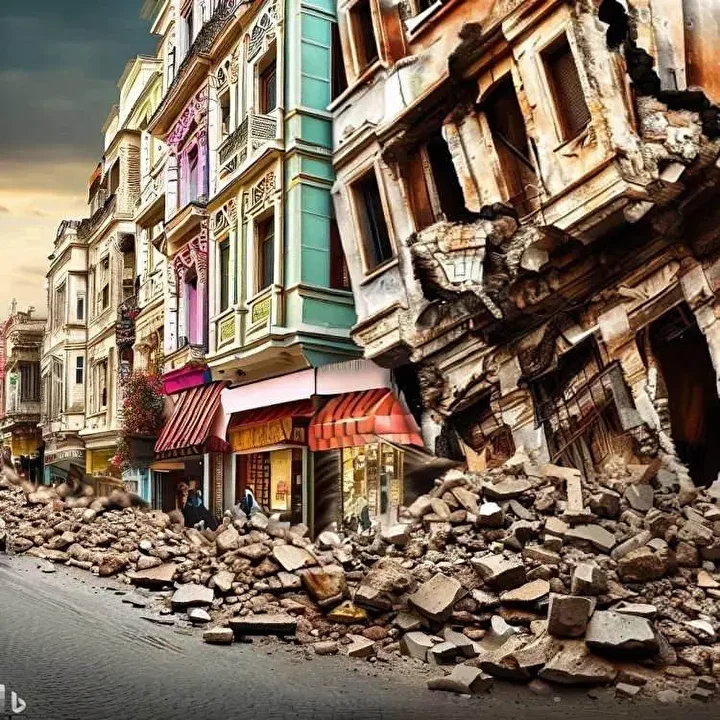 Yapay zekadan büyük İstanbul depremi: İşte dehşete düşüren görüntüler! 3