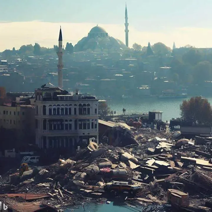 Yapay zekadan büyük İstanbul depremi: İşte dehşete düşüren görüntüler! 32