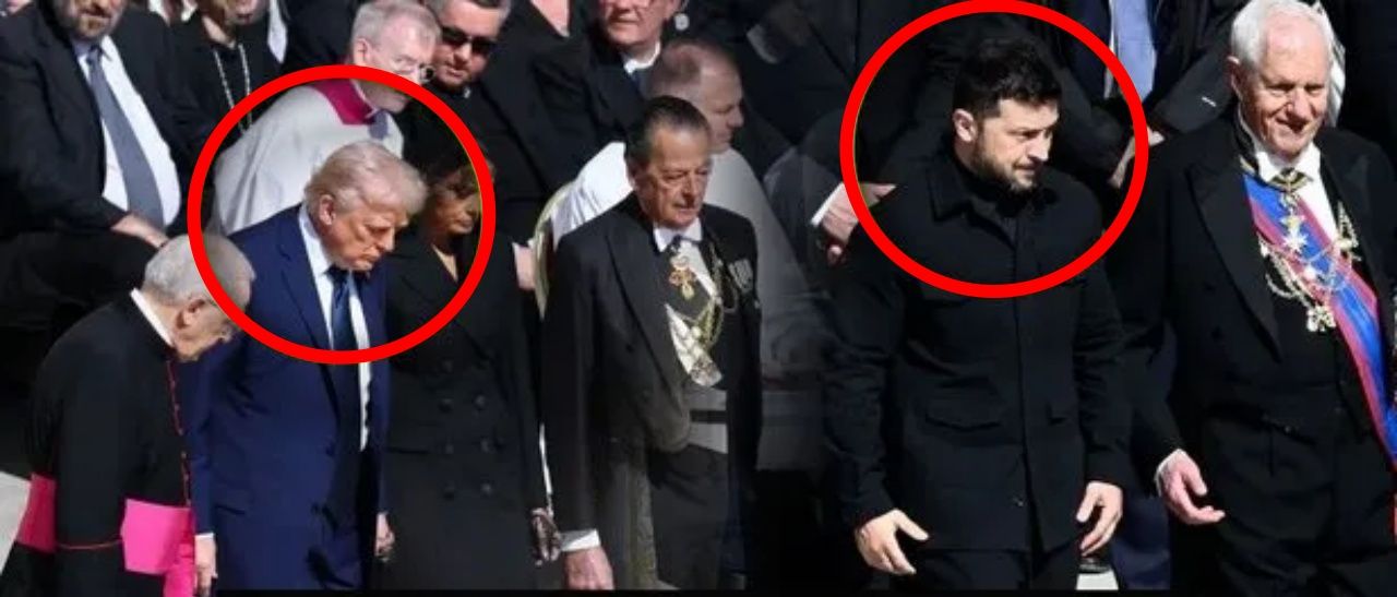 Beyaz Saray'daki tarihi kavga sonrası Trump ve Zelenskiy ilk kez bir araya geldi! Papa'nın cenaze töreninde kısa görüşme... 5