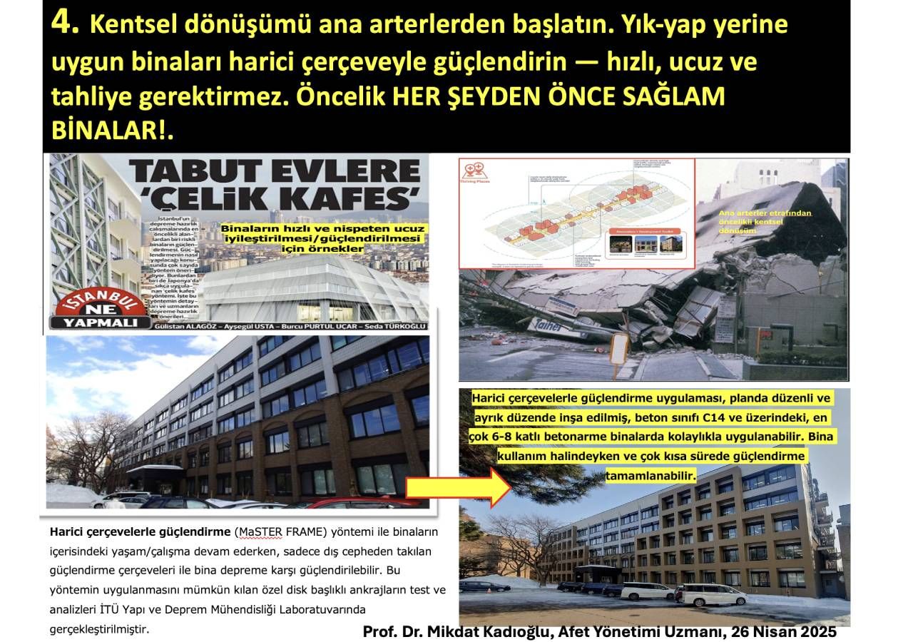 Yerel yönetimler deprem için neler yapmalı? Yazarımız Prof. Mikdat Kadıoğlu madde madde sıraladı 5