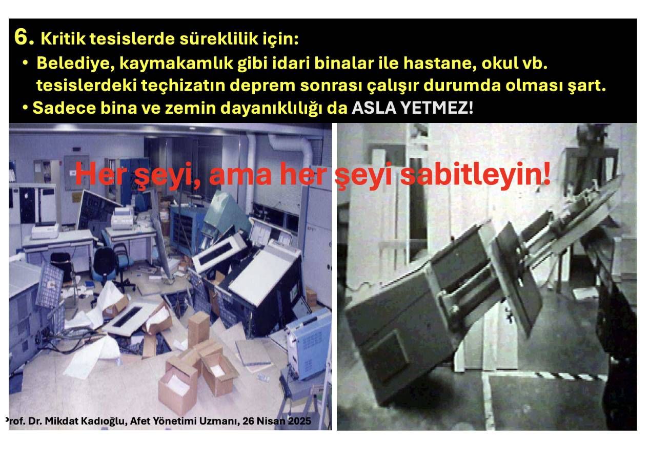 Yerel yönetimler deprem için neler yapmalı? Yazarımız Prof. Mikdat Kadıoğlu madde madde sıraladı 7