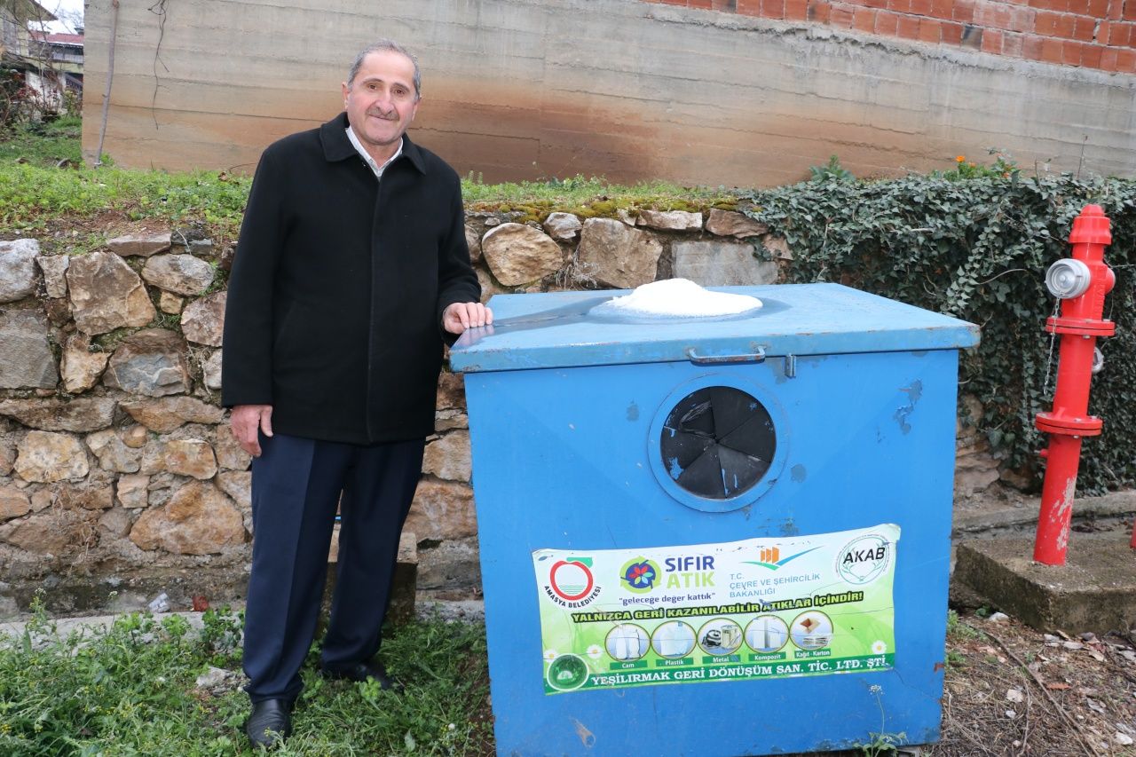 Amasya’nın örnek köyü! Her sokakta yangın vanası, sıfır atıkla başka bir köy 6