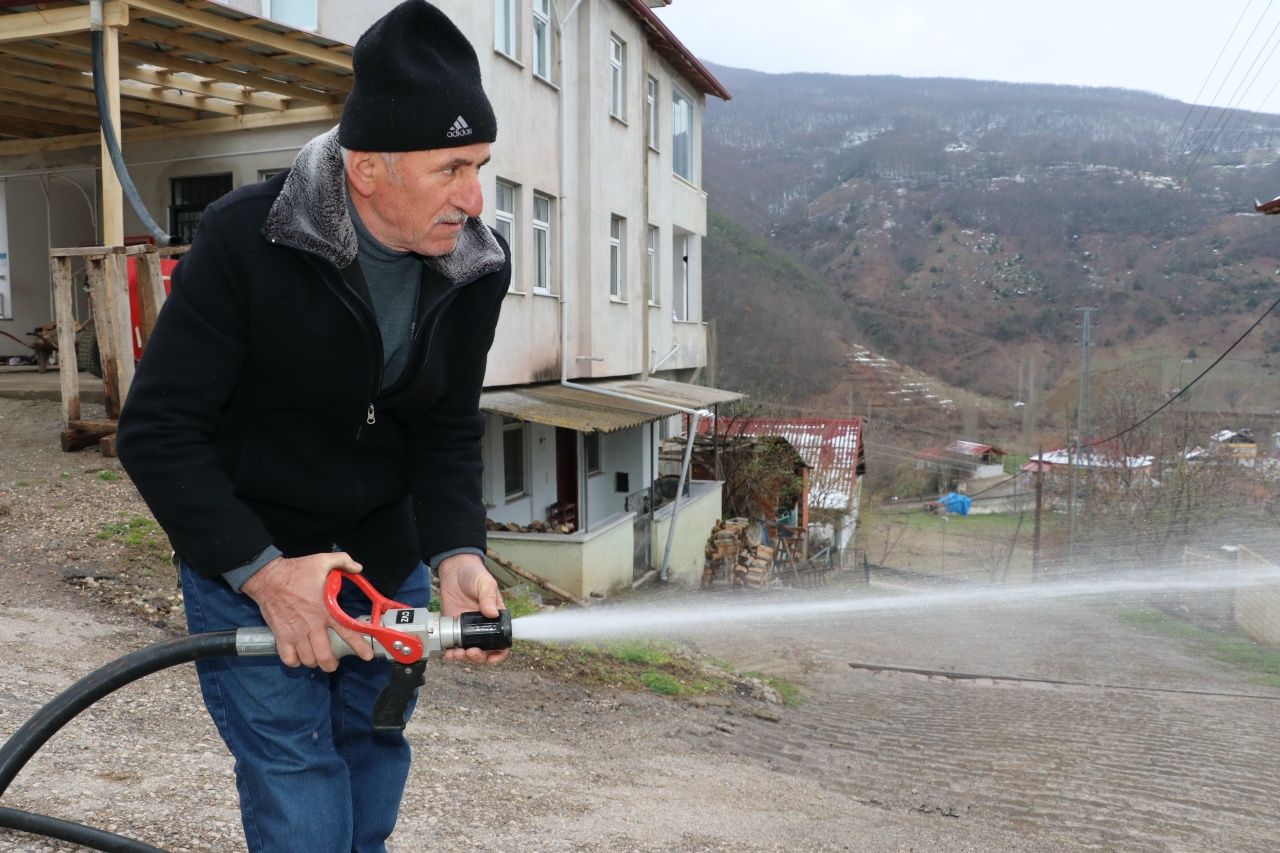 Amasya’nın örnek köyü! Her sokakta yangın vanası, sıfır atıkla başka bir köy 8