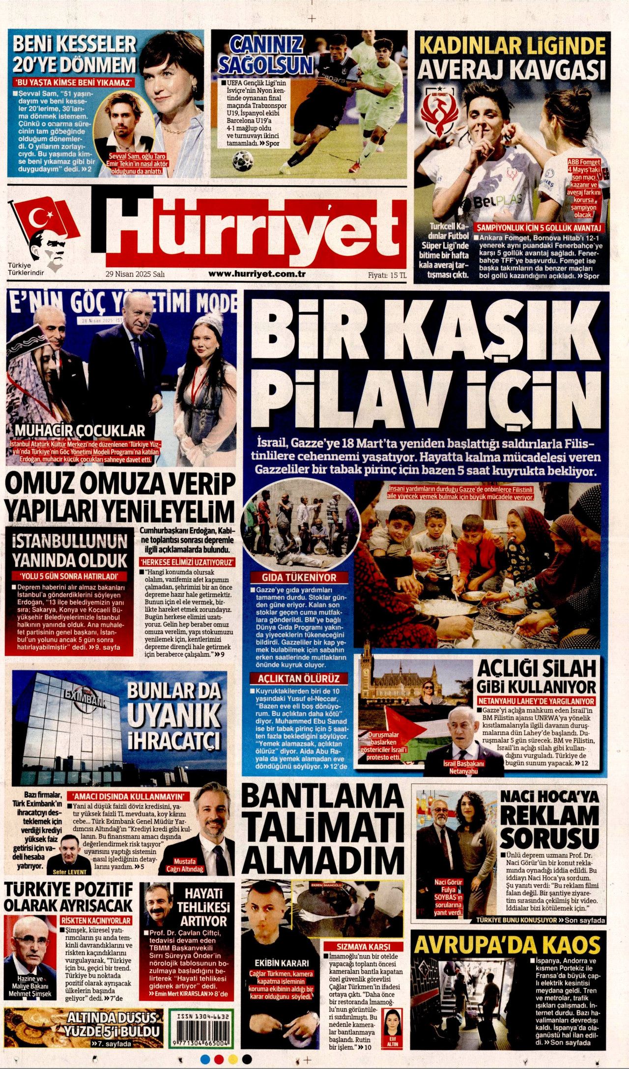 Gazzeliler bir tabak pilav için 5 saat kuyrukta bekliyor! ''İsrail açlığı silah gibi kullanıyor'' 4