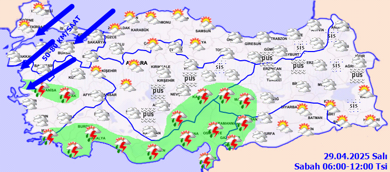 Meteorolojiden İstanbul dahil 13 il için fırtına uyarısı! Kuvvetli yağış ve soğuk hava birçok kentte etkili olacak 2