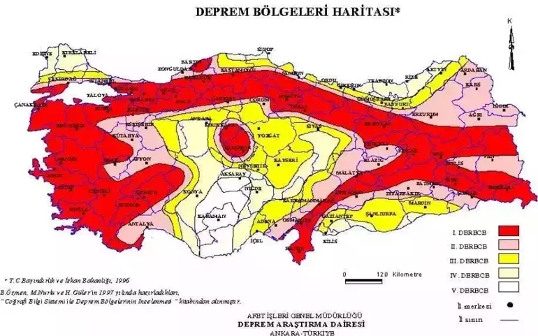 Evimin altından fay hattı geçiyor mu? İşte yenilenen diri fay haritası 2