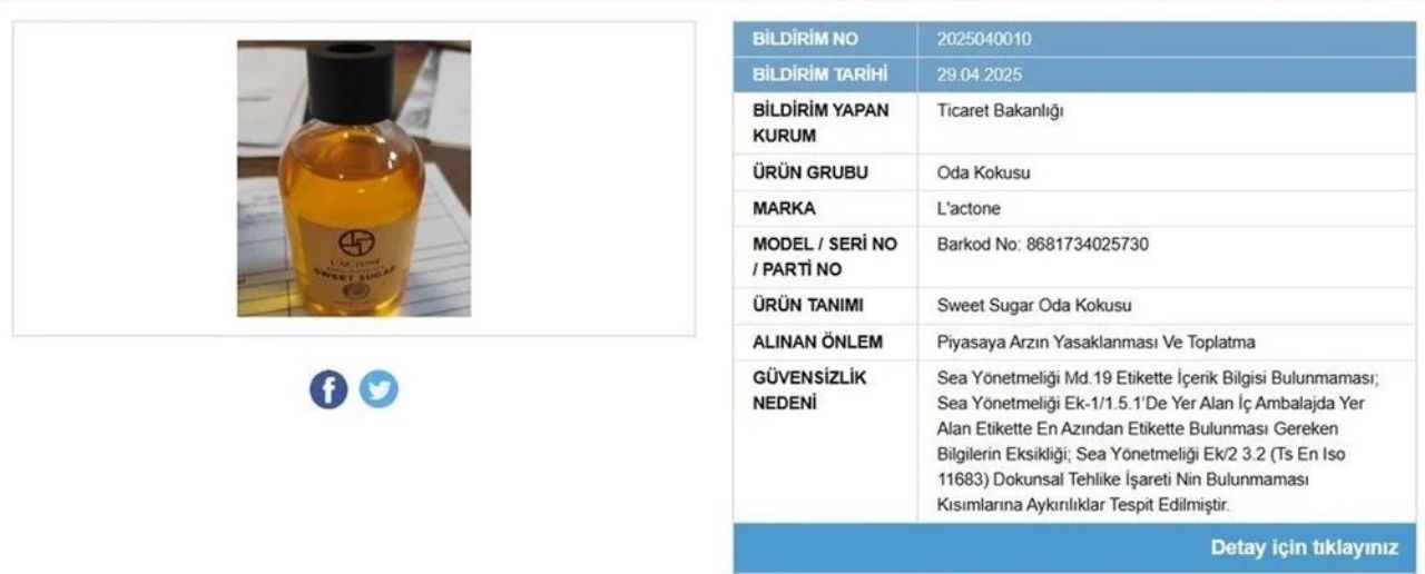 Bakanlık piyasadan toplatıyor! Bu oda kokusu parfüm değil, zehir saçıyor 3