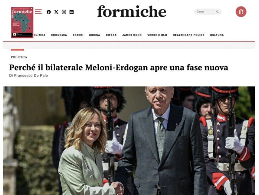 İtalyan basınında Cumhurbaşkanı Erdoğan manşetleri: Türkiye küresel bir lider 8