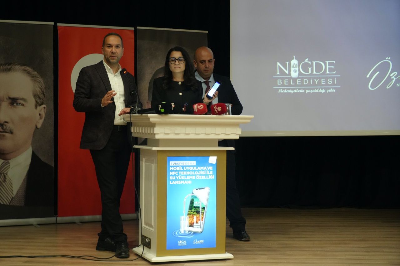 Niğde Belediyesi’nden Türkiye’de bir ilk! Akıllı telefonla su yükleme devri başladı 3