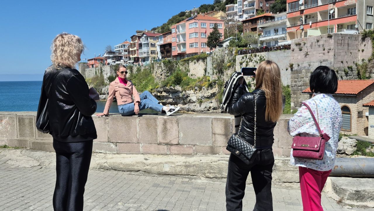 Amasra, Rus turistlerin gözdesi! Çeşm-i Cihan kruvaziyer turizmde parlıyor 1