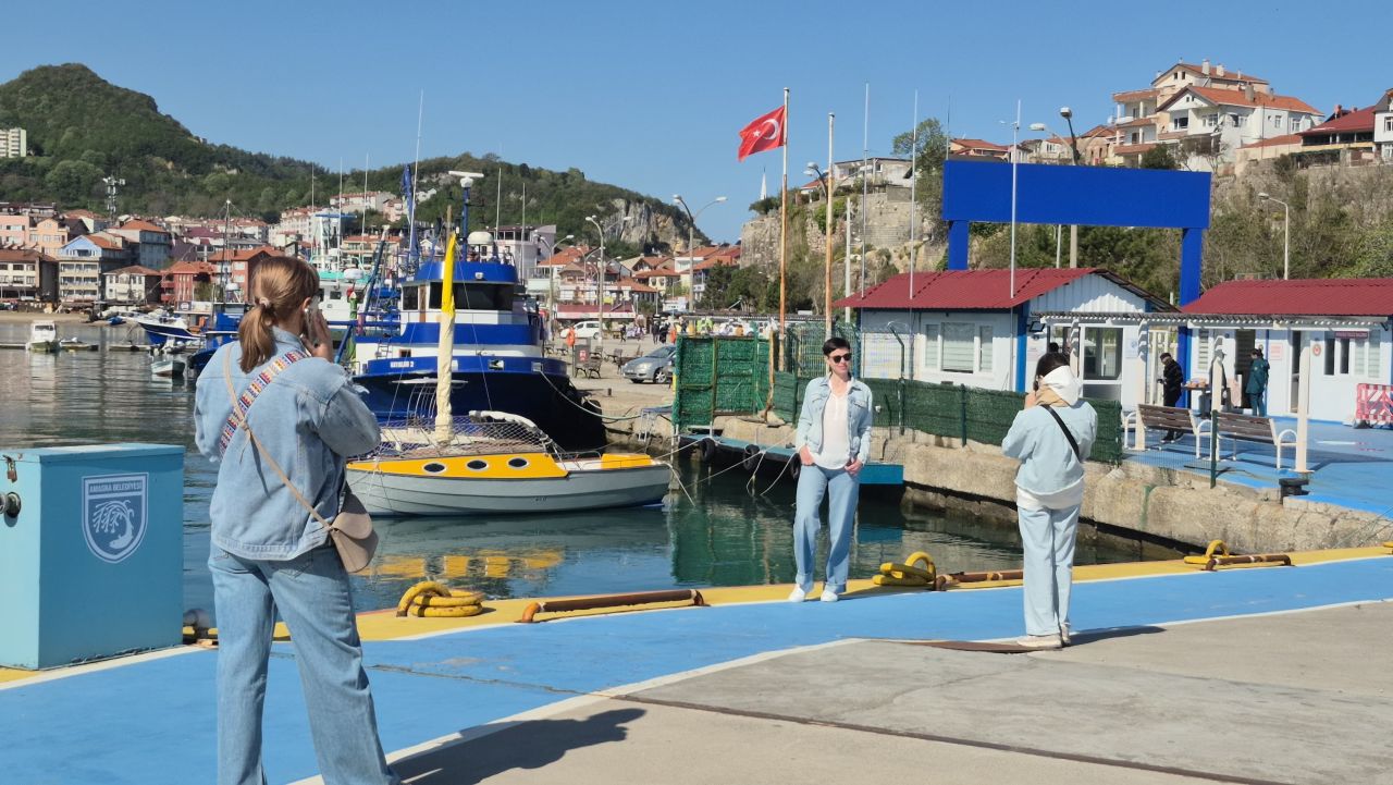 Amasra, Rus turistlerin gözdesi! Çeşm-i Cihan kruvaziyer turizmde parlıyor 6