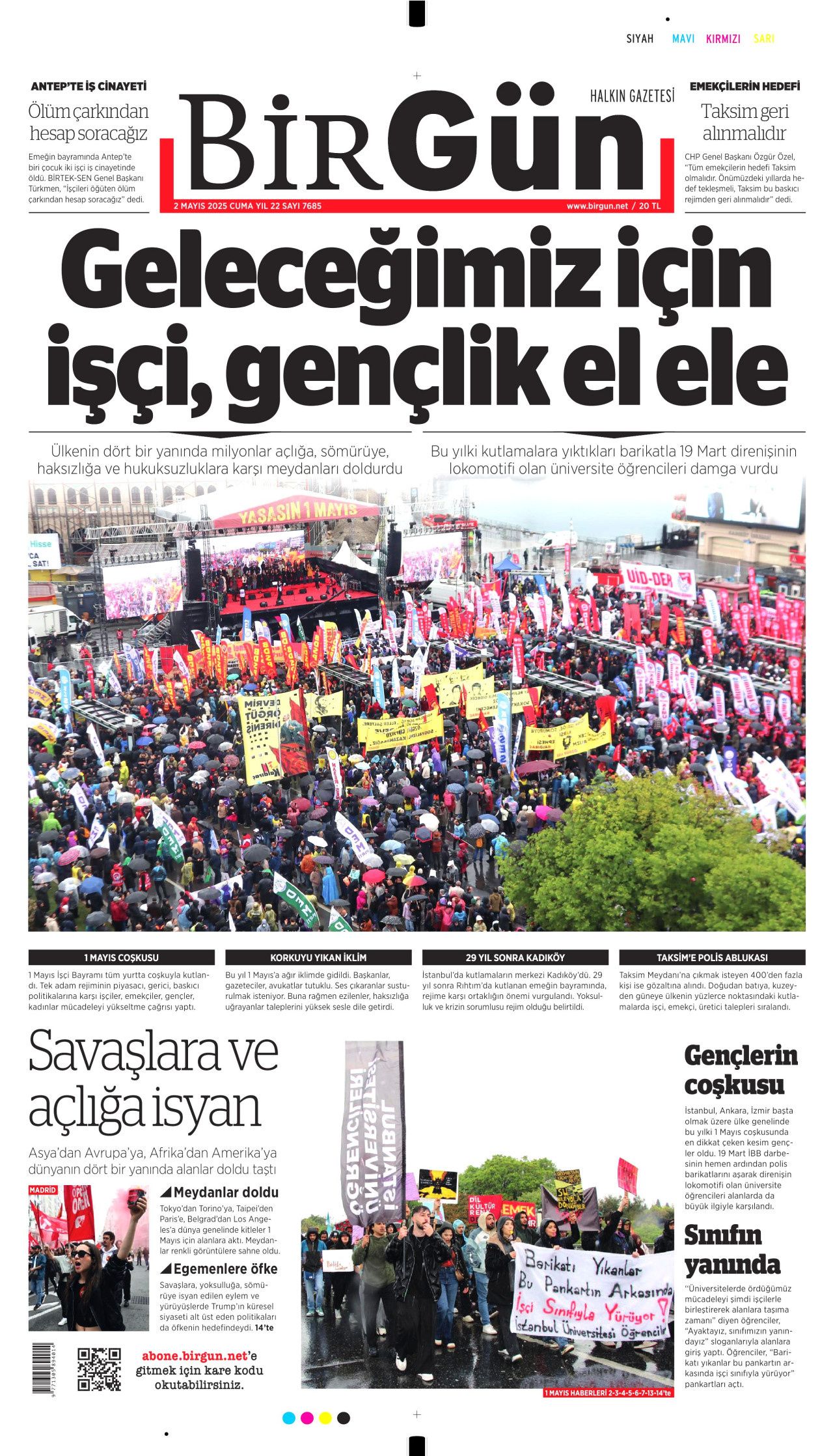 Suriye'yi kaynatıyorlar! Harekat uyarısı... 2 Mayıs Cuma gazete manşetleri! 15