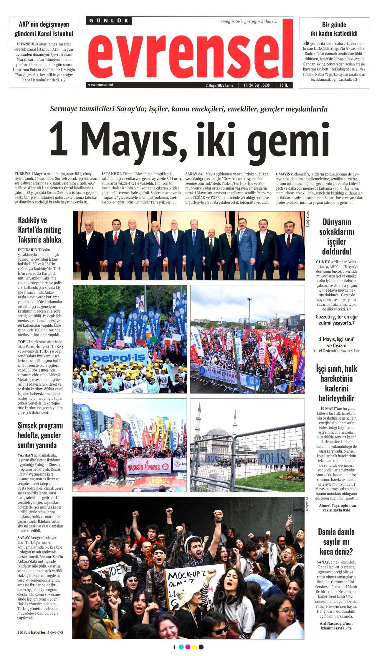 Suriye'yi kaynatıyorlar! Harekat uyarısı... 2 Mayıs Cuma gazete manşetleri! 16