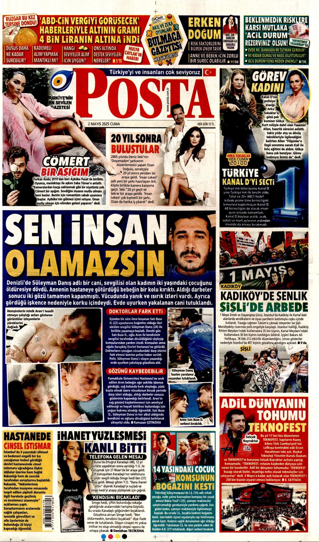 Suriye'yi kaynatıyorlar! Harekat uyarısı... 2 Mayıs Cuma gazete manşetleri! 11
