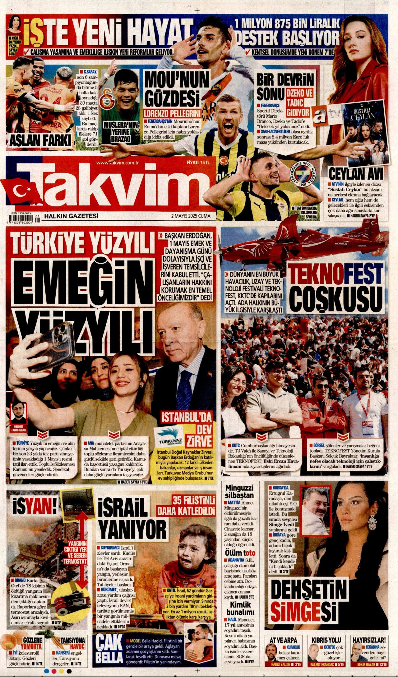 Suriye'yi kaynatıyorlar! Harekat uyarısı... 2 Mayıs Cuma gazete manşetleri! 17
