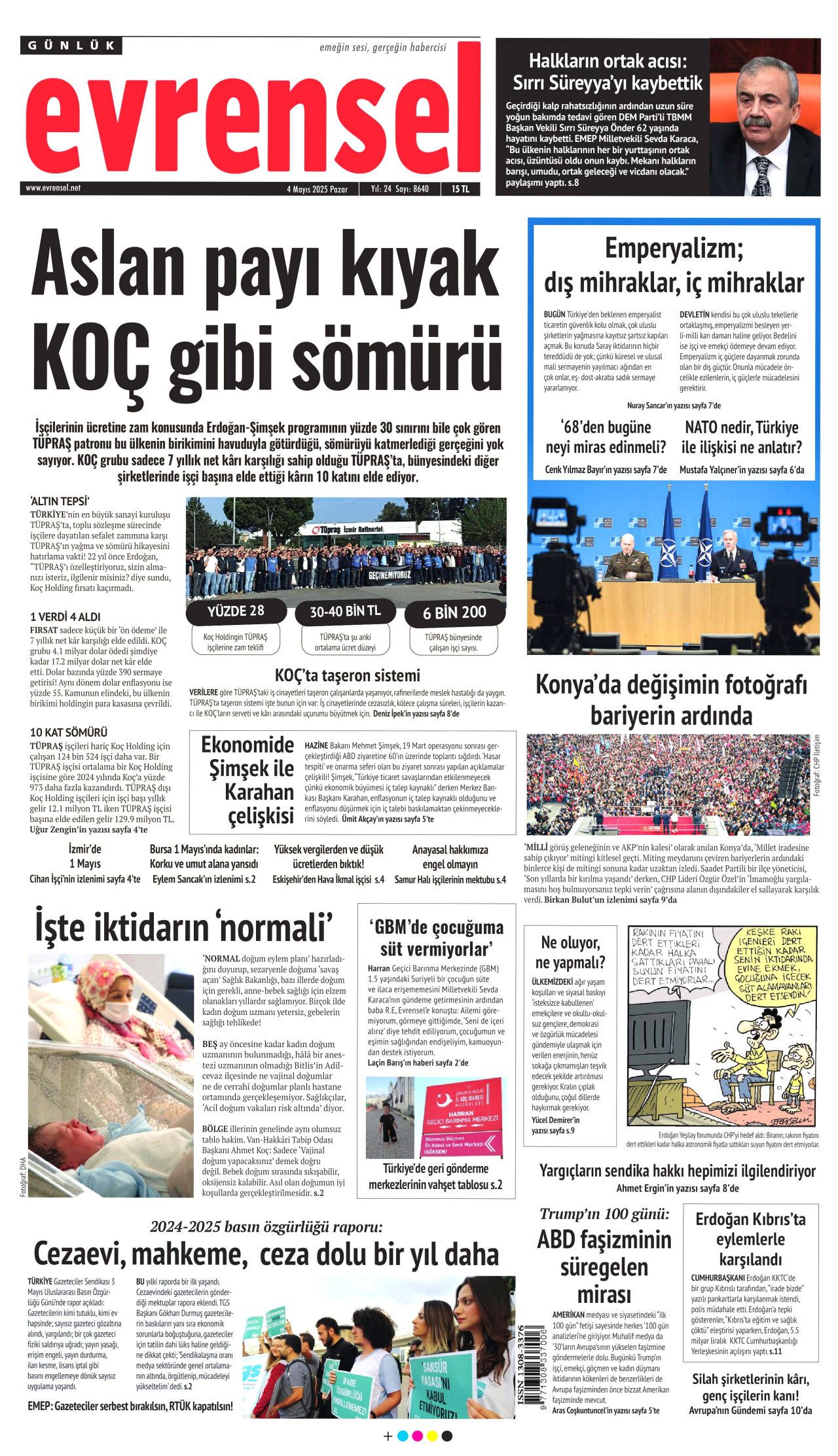 Cumhurbaşkanı Erdoğan'ın KKTC'deki tarihi sözleri gazete manşetlerinde 20