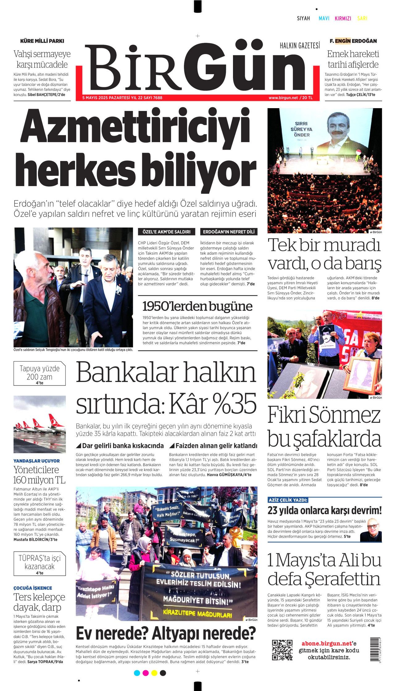 CHP lideri Özgür Özel'e hain saldırı gazete manşetlerinde! "Babam hapisten hiç çıkmasın" 16