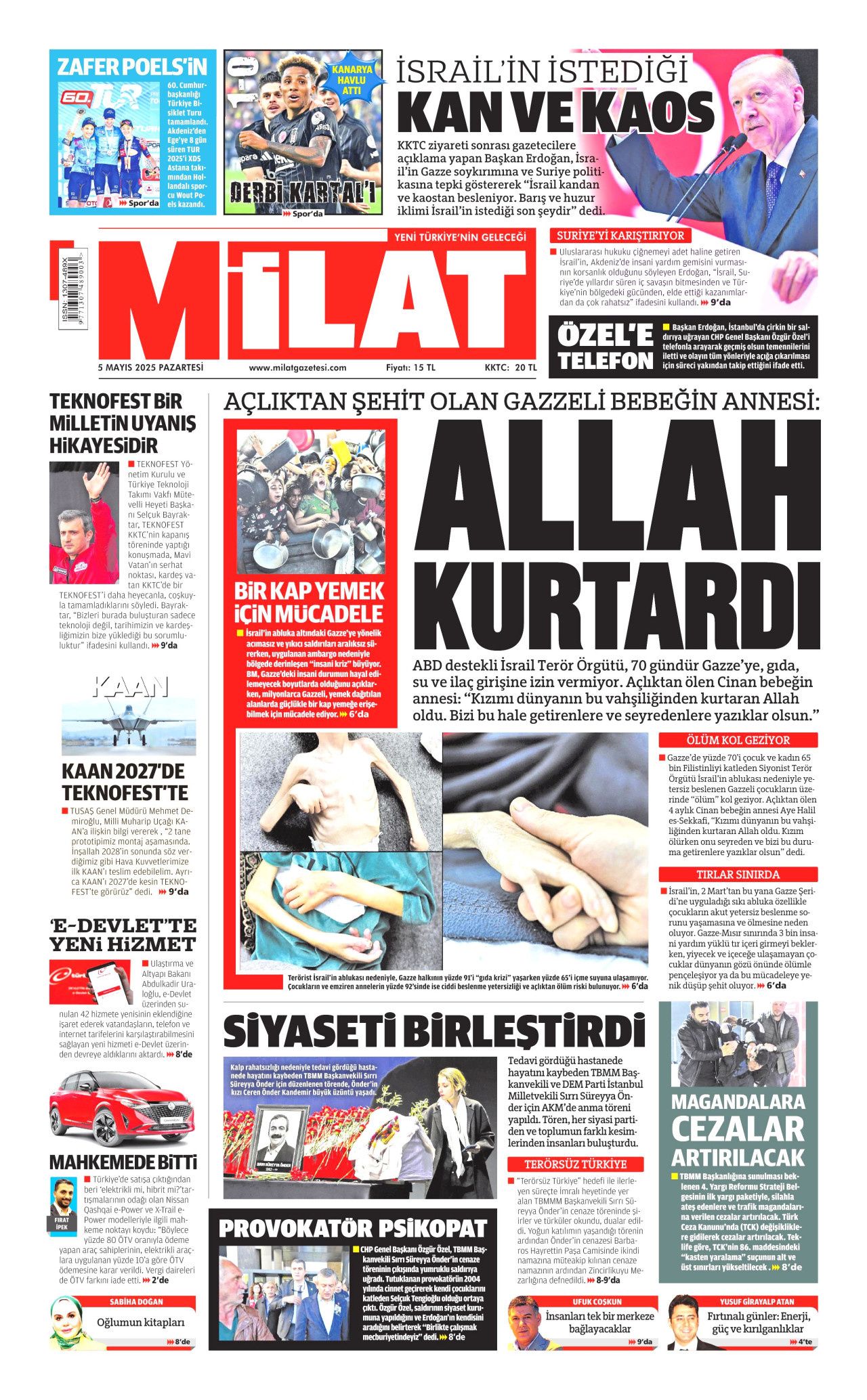 CHP lideri Özgür Özel'e hain saldırı gazete manşetlerinde! "Babam hapisten hiç çıkmasın" 13