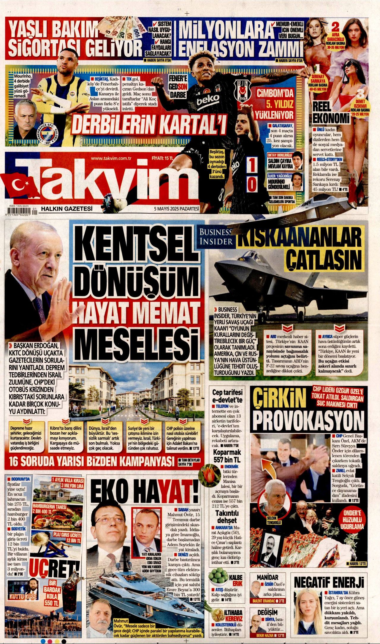 CHP lideri Özgür Özel'e hain saldırı gazete manşetlerinde! "Babam hapisten hiç çıkmasın" 18