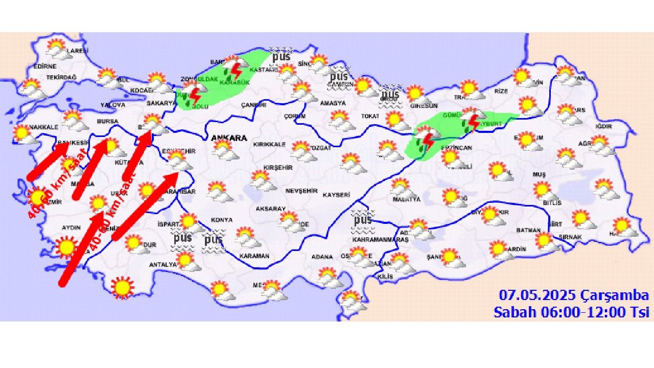 7 Mayıs 2025 ülke genelinde havalar ısınıyor! İşte il il beklenen hava durumu... 3