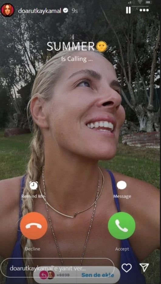 Ünlülerin bikinili 'Summer is calling' akımı sosyal medyayı salladı 13