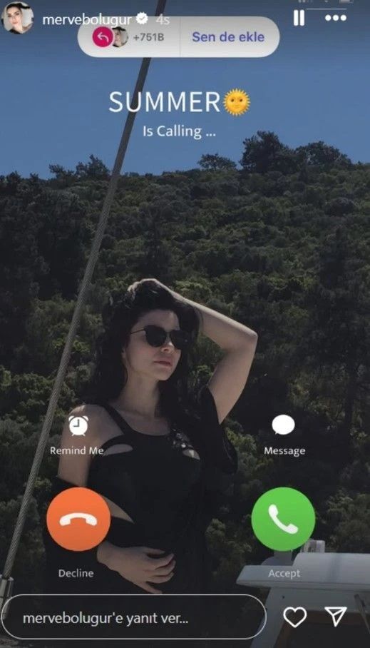 Ünlülerin bikinili 'Summer is calling' akımı sosyal medyayı salladı 5